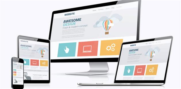 طراحی صفحه اصلی وب سایت